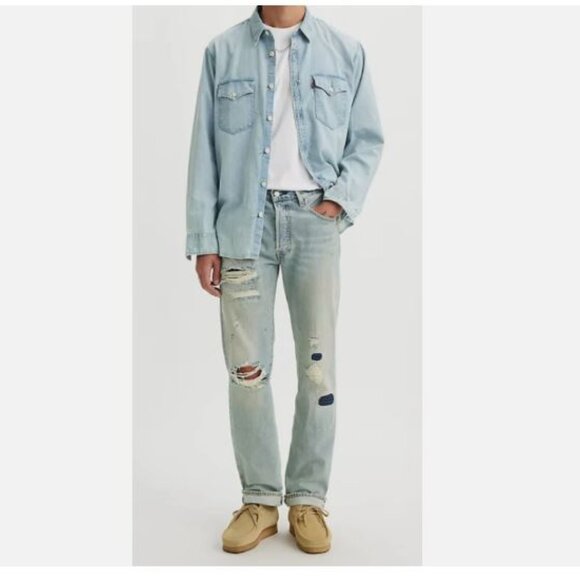 New Levi's 501 W33 L34 Men's Jeans Selvedge 150th Anniversary Special Edition - Picture 3 of 16